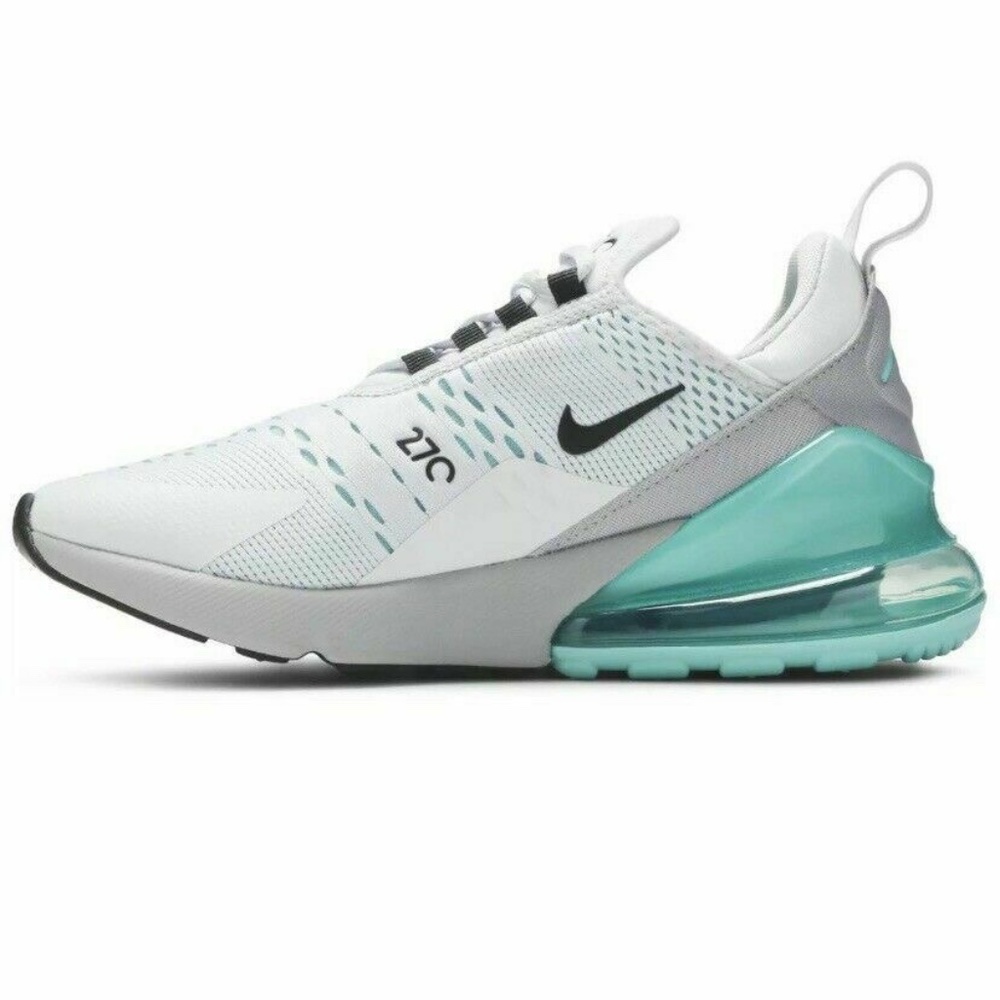 Nike Air Max 270 Platinum & Green Women's Size 7.5